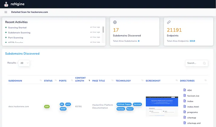 HailBytes ASM Scan View